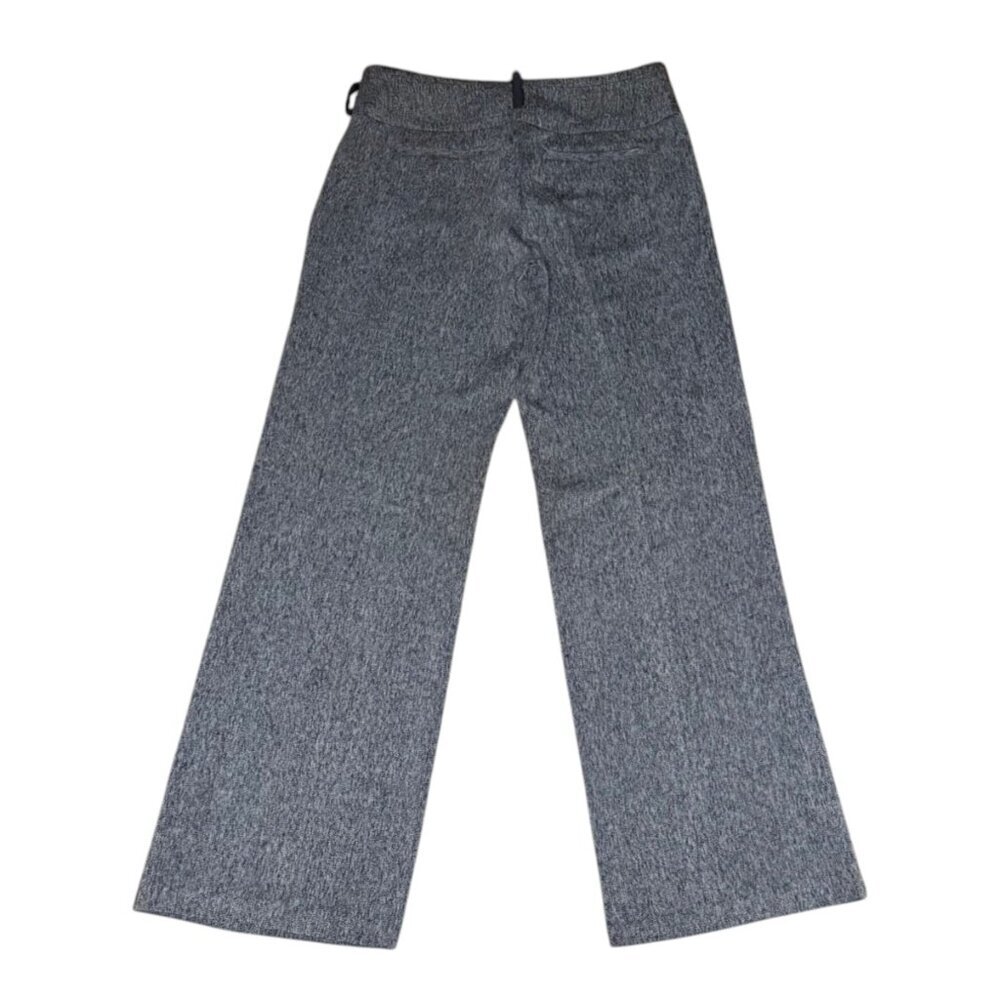 NY& Company Wide-Leg Tweed Trousers 7th Ave Size 4